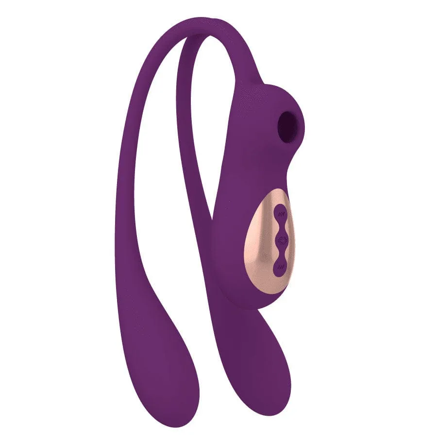 Tracy's Dog - Pamela Sucking Vibrator Clitoral Air Stimulator (Purple)