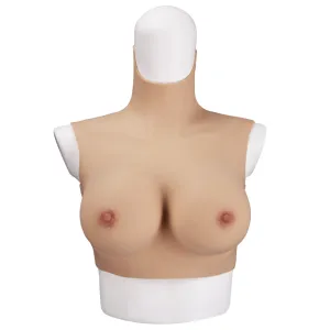 Ultra-Realistic Silicone Breast Form - Medium