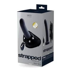 VeDO - Strapped Rechargeable Vibrating Strap On Dildo