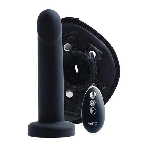 VeDO - Strapped Rechargeable Vibrating Strap On Dildo