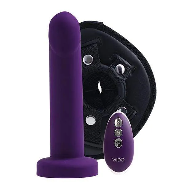 VeDO - Strapped Rechargeable Vibrating Strap On Dildo