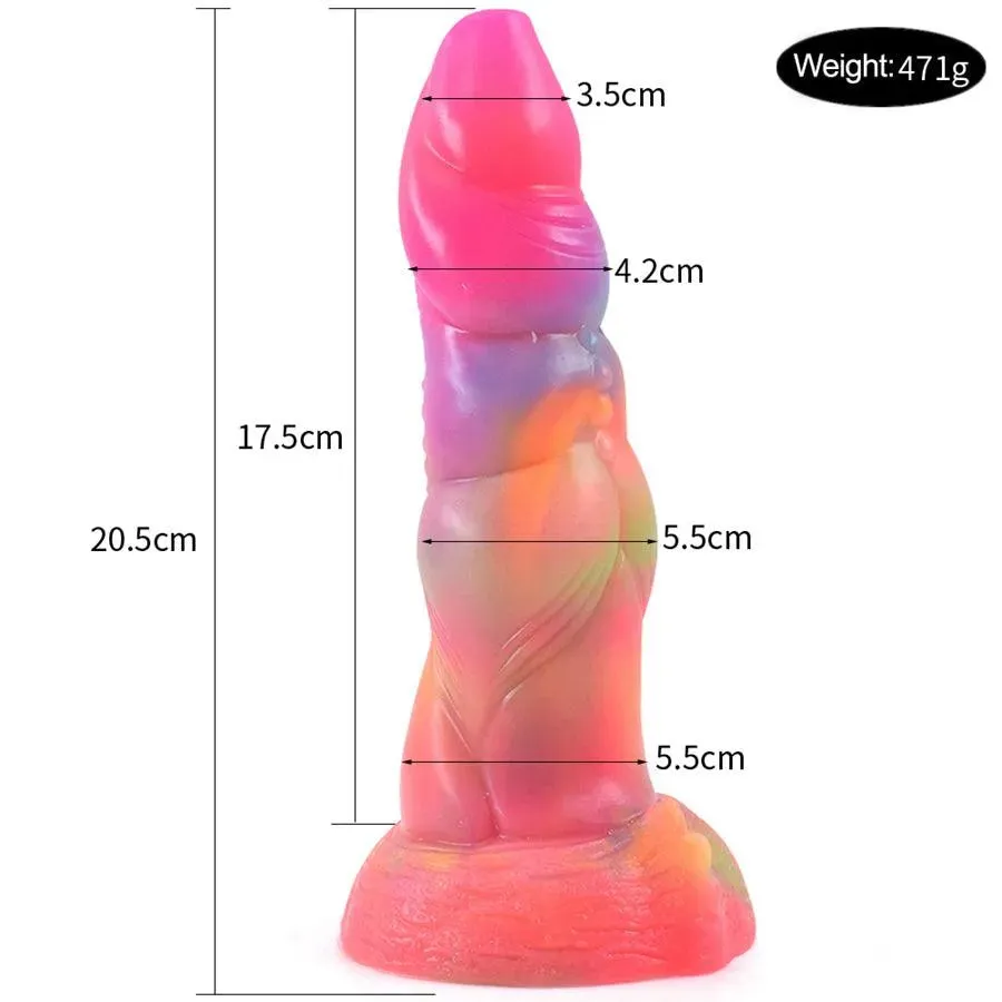Vibrant Monster Suction Dildo