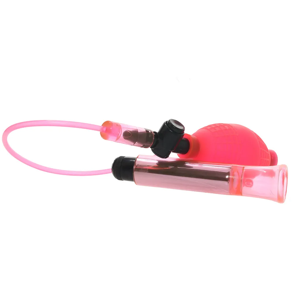 Vibrating Clitoral Pump with Quick Release