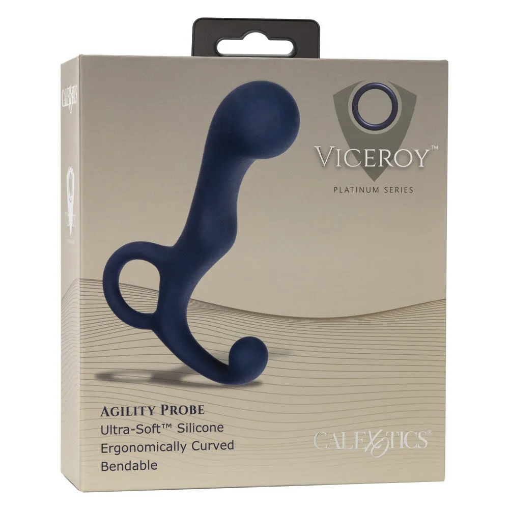 Viceroy Agility Probe Flexible Prostate Stimulator With Pull Handle