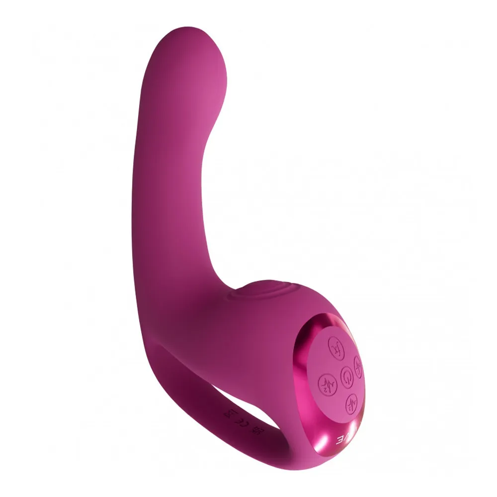 Vive Riko Triple Clitoral Thumping Come-Hither G-Spot Vibrator