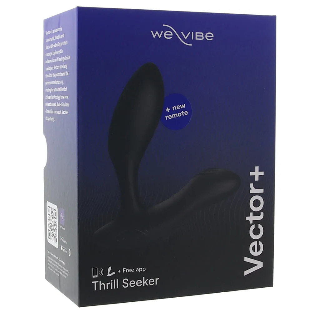 We-Vibe Vector   Prostate Massager in Charcoal