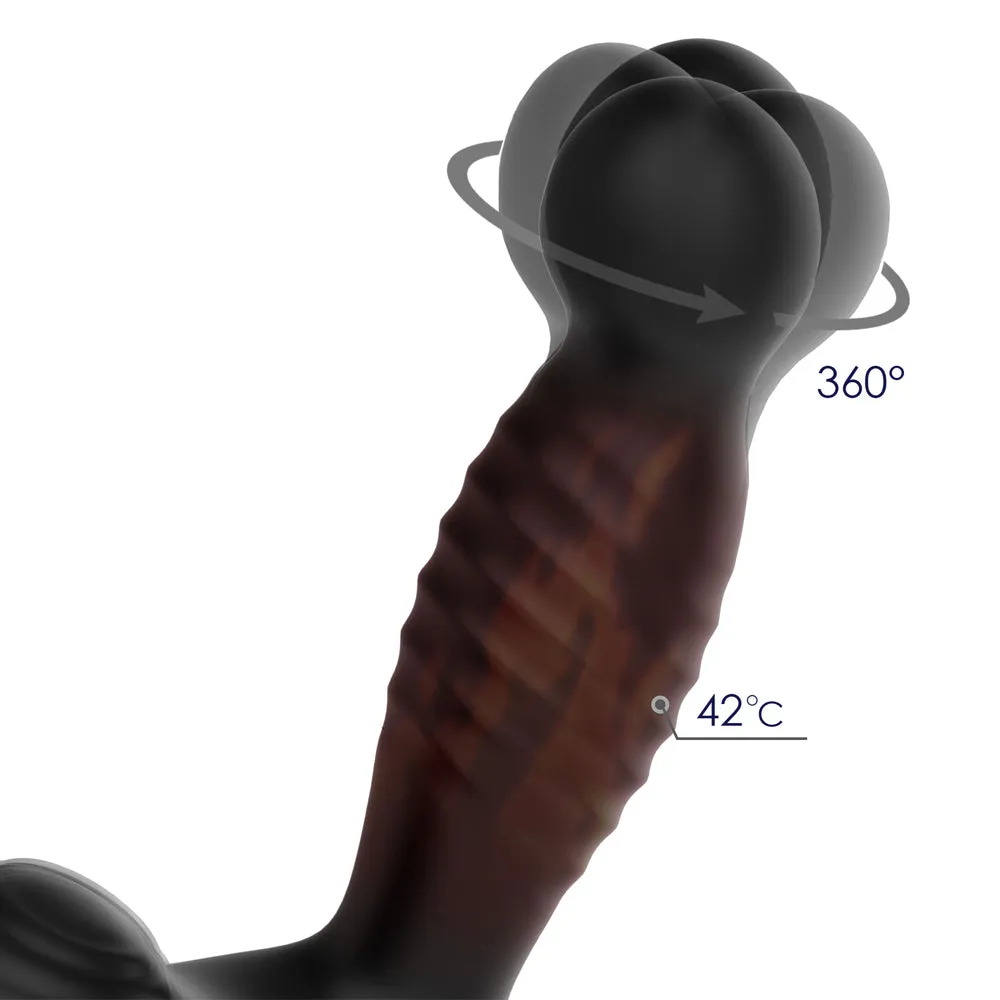 Winyi Derek Warming Rotating Vibrating Prostate Stimulator With Remote