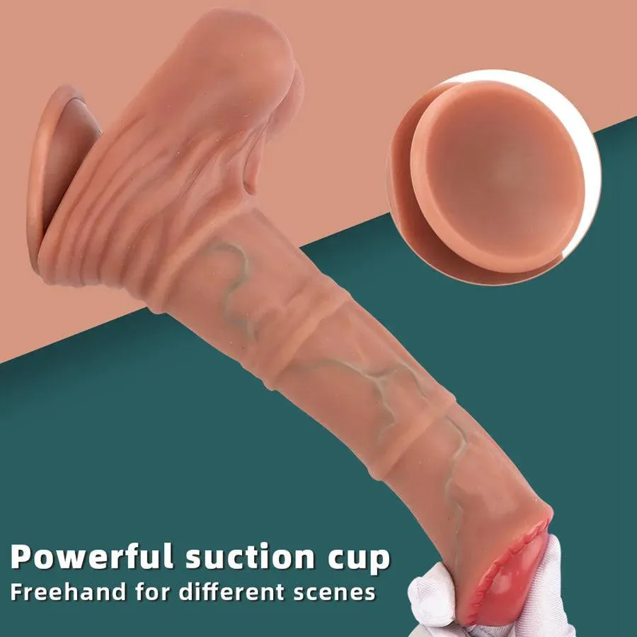 Wireless Silicone Thrusting Horse Dildo