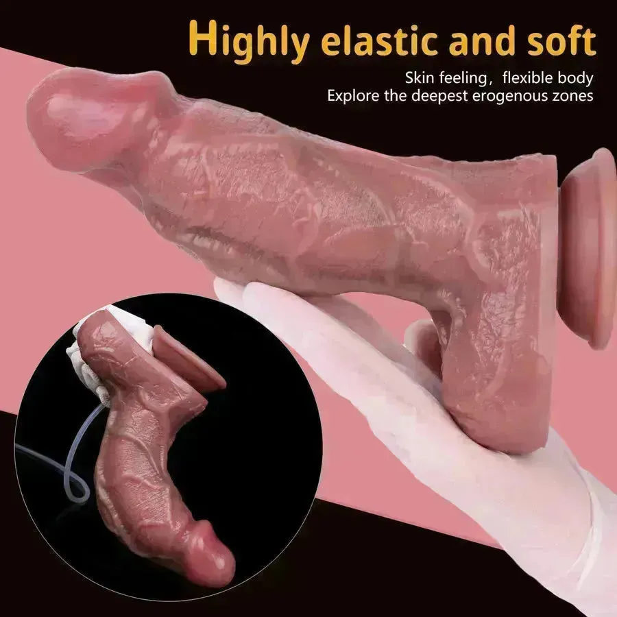 Xinghaoya Silicone Ejaculating Thick Dildo