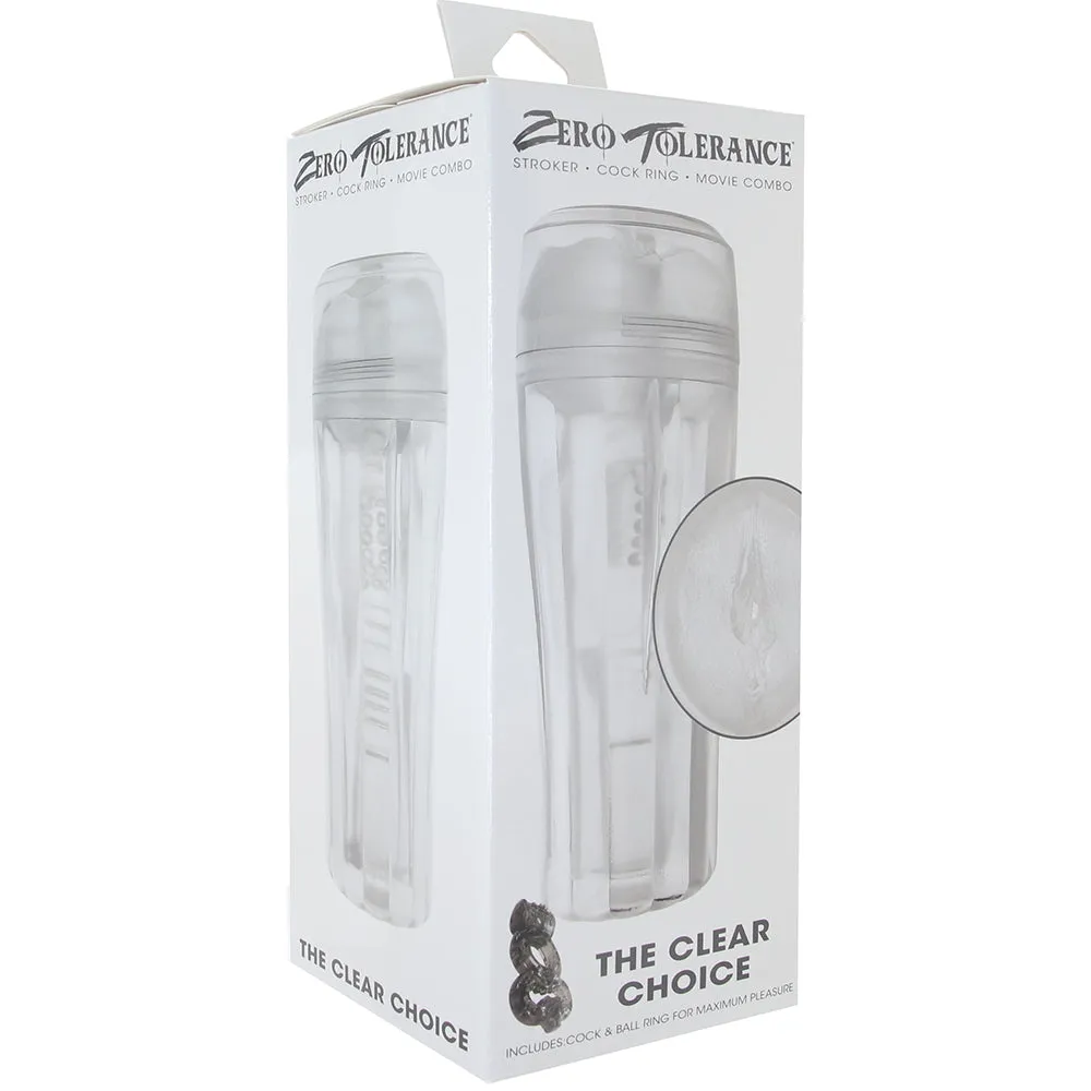 Zero Tolerance The Clear Choice Clear Stroker