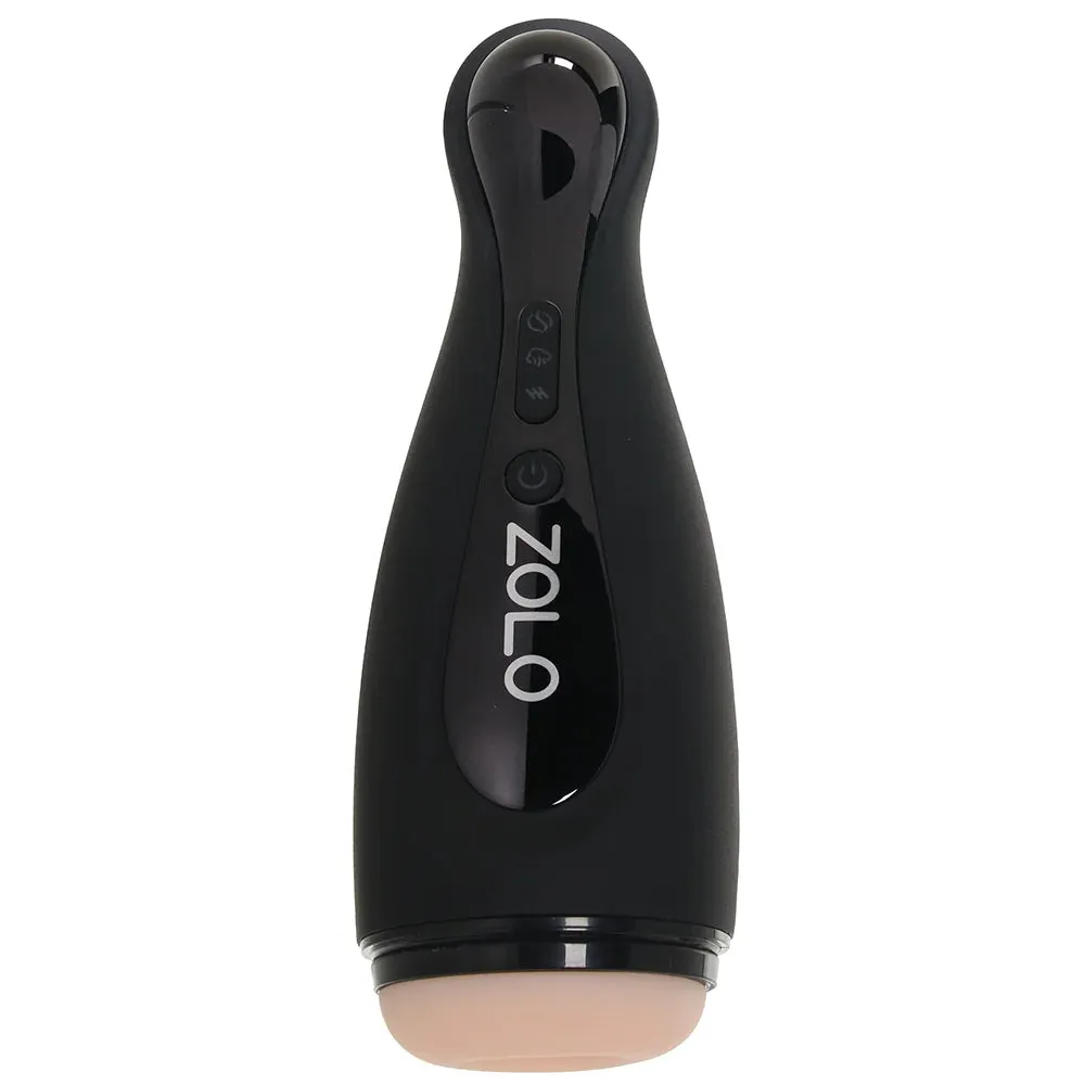 Zolo Blowpin One-Touch Vibrating Suction Stroker